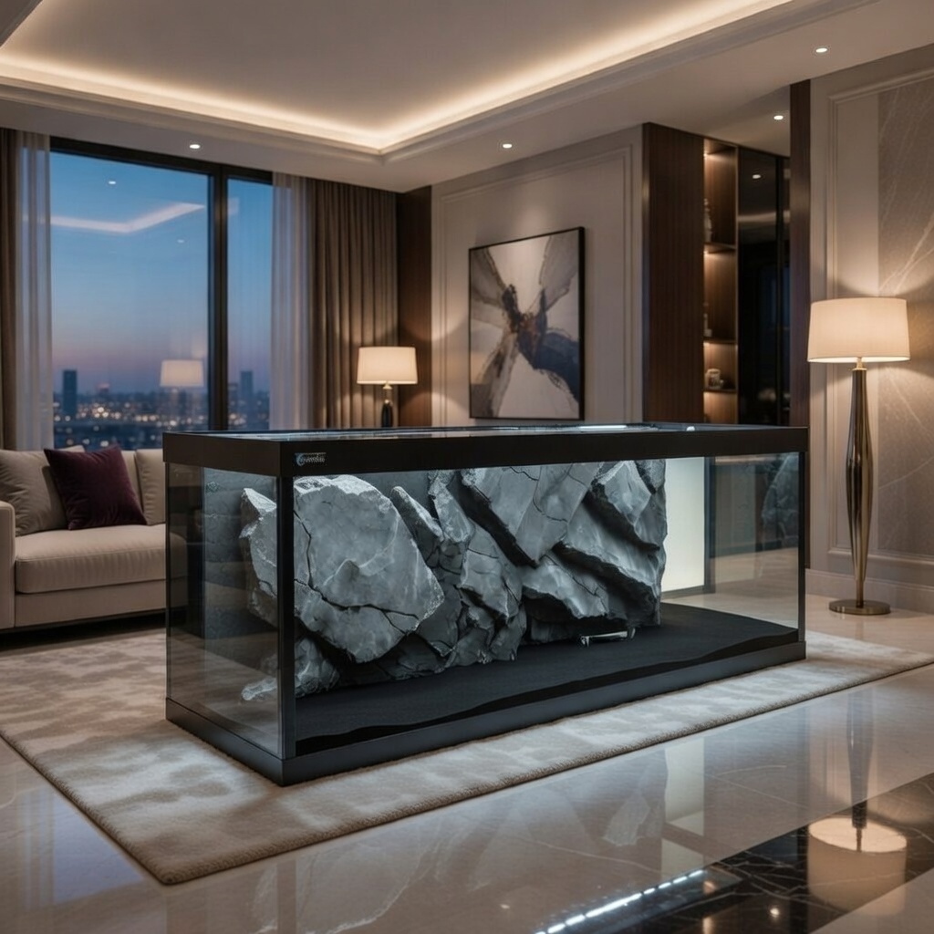 Veliki akvarijum 120x40x40cm - izrada po meri